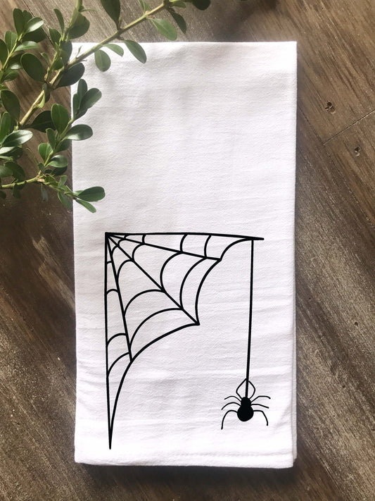 Spider with Web Tea Towel